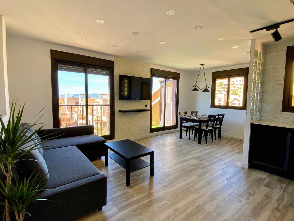 Ferienwohnung Precioso Atico Con Vistas Al Mar Y La Montana Águilas Exterior foto