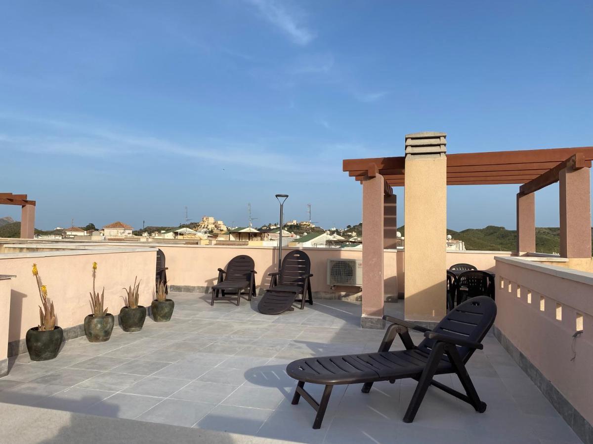 Ferienwohnung Precioso Atico Con Vistas Al Mar Y La Montana Águilas Exterior foto