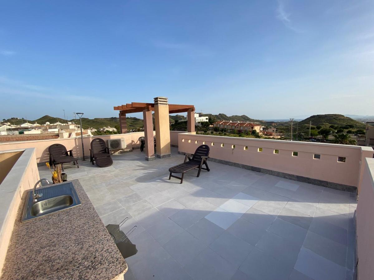 Ferienwohnung Precioso Atico Con Vistas Al Mar Y La Montana Águilas Exterior foto